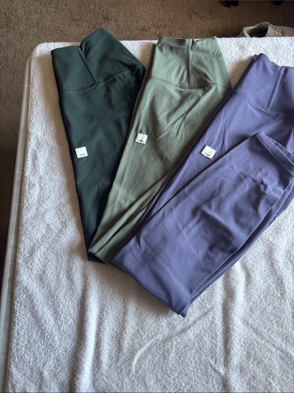 Leggings - Olive, Sage & Lavender